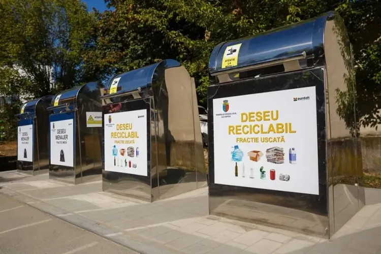 De luna viitoare se colectează selectiv deșeurile la Cluj! Cum se va desfășura