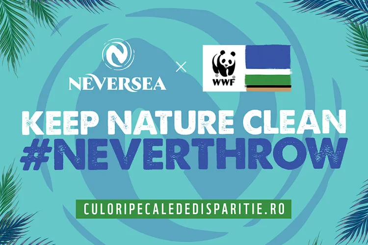 NEVERSEA, primul brand ambasador al campaniei ”Culori pe cale de dispariție”, al World Wide Fund for Nature