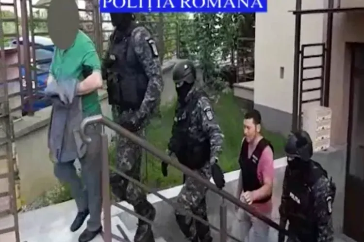 Italian ridicat de mascați la Cluj - VIDEO 