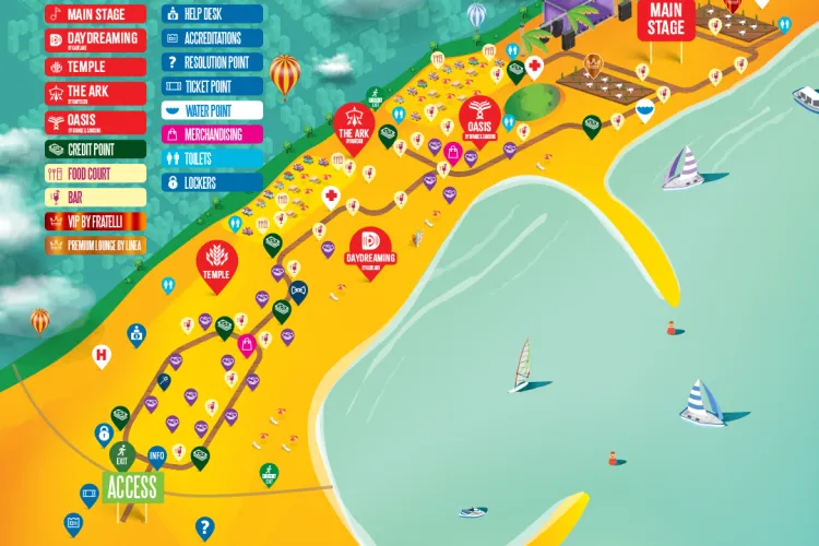 Informații utile despre NEVERESEA: Accesul în festival, transportul în comun și harta scenelor!