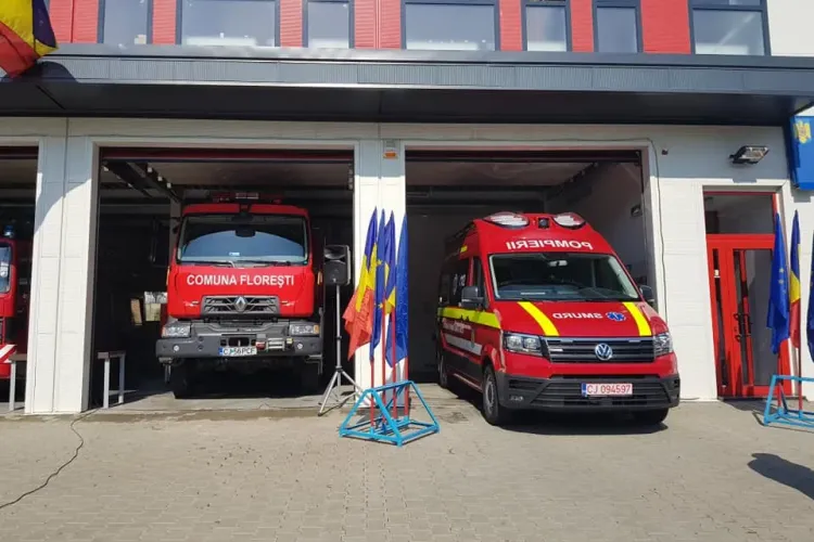Primăria Florești a donat două autospeciale ISU Florești - FOTO