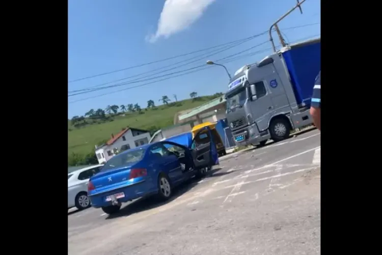 Accident cu două victime la Jucu, cauzat de un șofer de 72 de ani FOTO