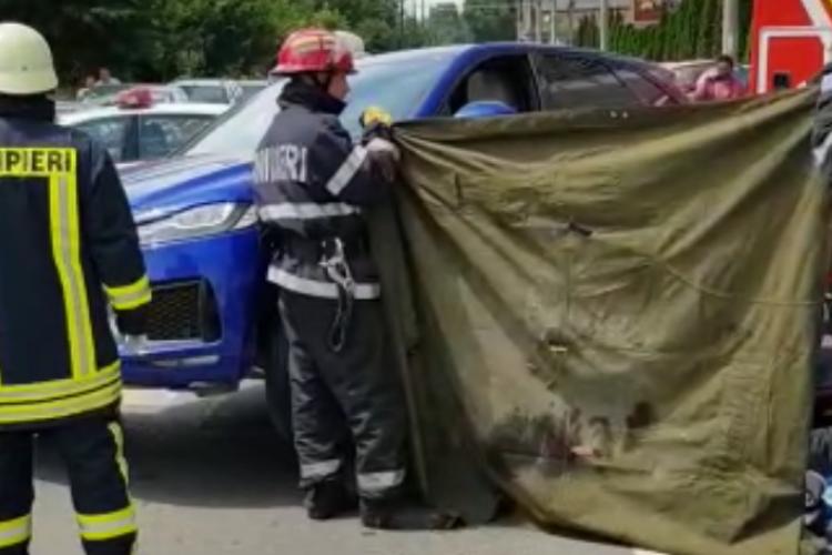 Accident MORTAL pe strada Campul Painii! Pieton strivit pe trecerea de pietoni - FOTO/VIDEO