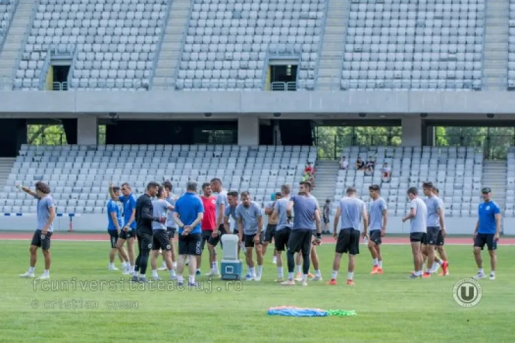 U Cluj s-a reunit! Dulca are un portar portughez și trei jucători reveniți la echipă