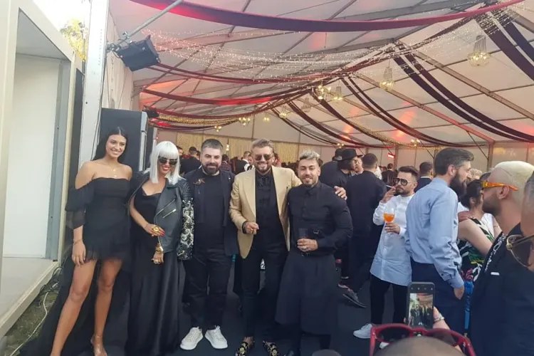 Ce vedete au fost la nunta Alinei Ceusan. Cu cine a venit frumoasa Antonia - FOTO