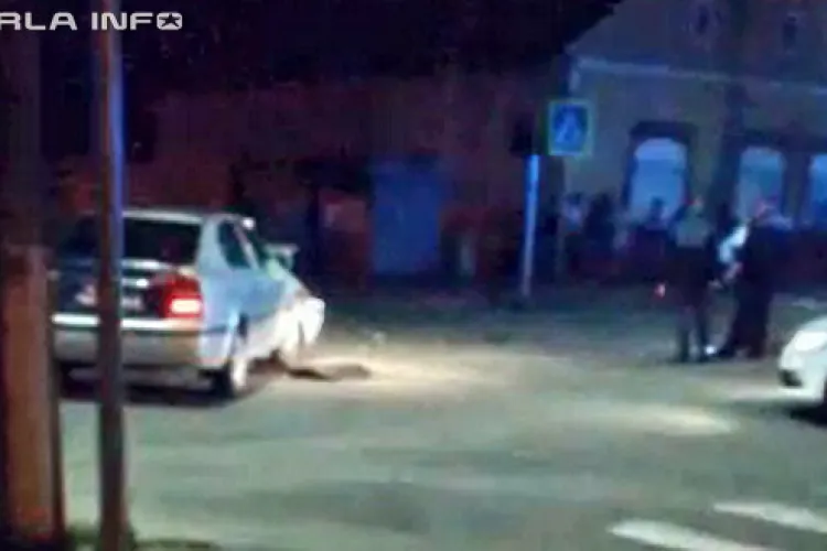 Șofer băut la volan, prins la Gherla după ce a cauzat un accident rutier. A fost urmărit de poliție în trafic