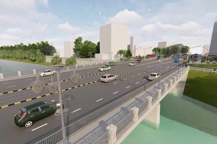 Oradea face pod cu 6 benzi, Clujul de 6 ani se chinuie cu Podul Garibaldi - FOTO