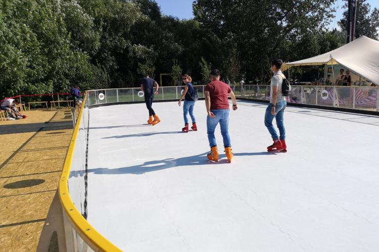 Ce noutăți sunt la Electric Castle 2019. Cum arată patinoarul care nu se topește - FOTO