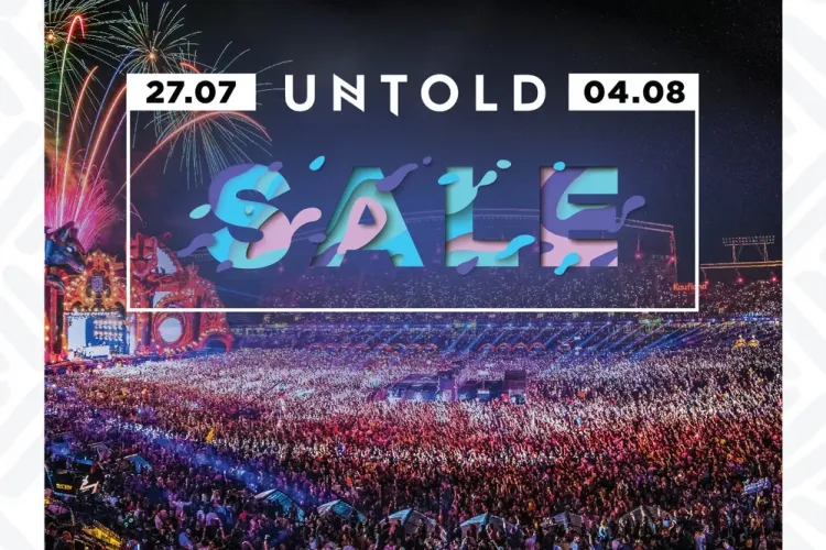 MONSTER SALE cu brățara UNTOLD, la Iulius Mall Cluj