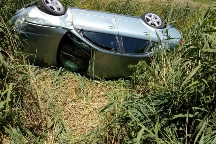 Accident la ieșire din Huedin