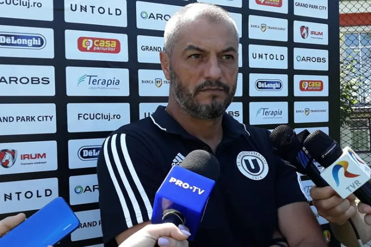 U Cluj joacă cu liderul Gloria Buzău