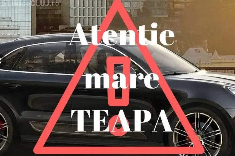 Țepari auto cu mașini cu numere străine au reapărut la Cluj atrași de bogăția de aici