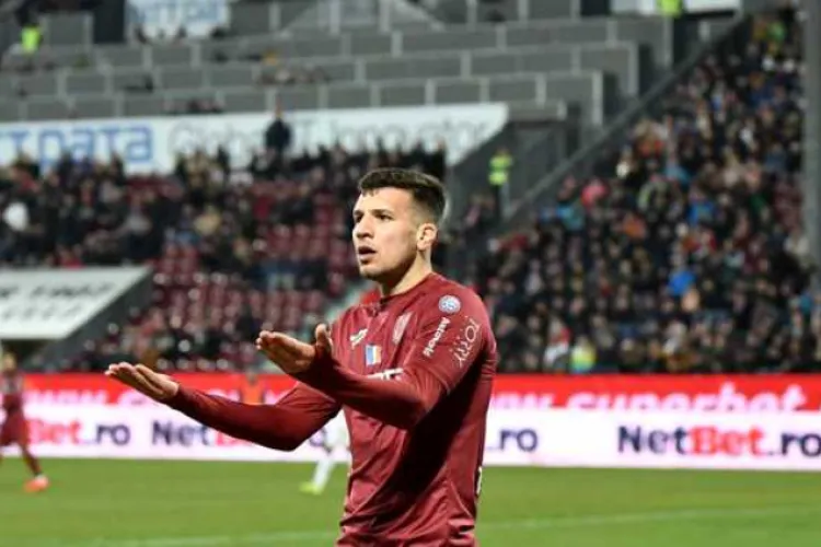 Atacantul CFR Cluj, George Țucudean, se retrage temporar din fotbal