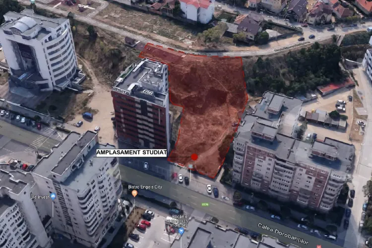 Arhitecții de la Bogart Construct S.R.L. vor să înghesuie alte clădiri între blocurile cu 10 etaje din Mărăști