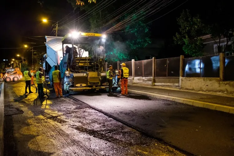 Strada Ion Creangă, redată circulației la finalul săptămânii