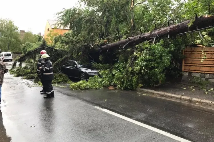 Cod galben de furtună la Cluj