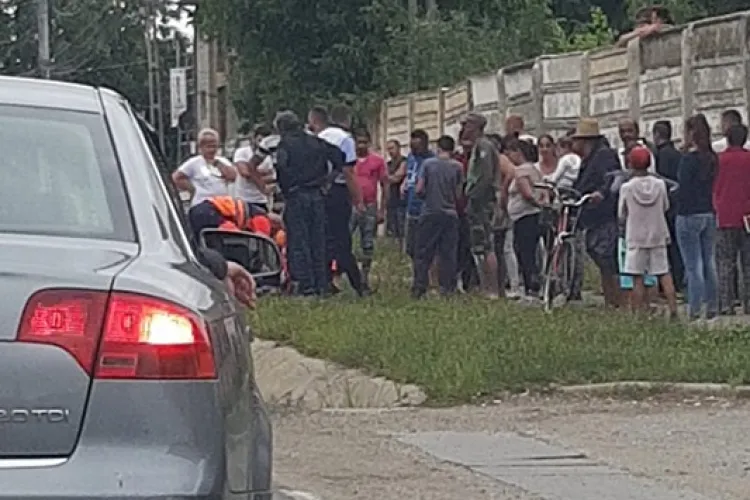 Pieton lovit de mașină la Apahida. Era rupt de beat traversa neregulamentar FOTO