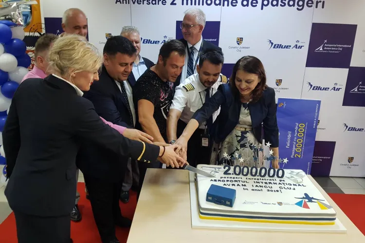Aeroportul Internațional ”Avram Iancu” din Cluj a ajuns deja la două milioane de pasageri în acest an