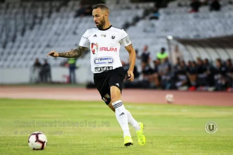 Portughezul Hugo Firmino de la U Cluj și-a făcut bagajul