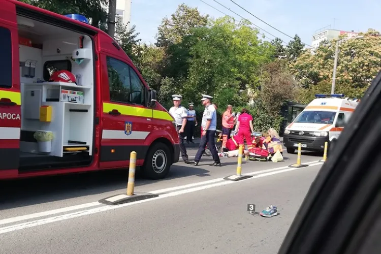 Pieton omorât pe Alexandru Vaida Voievod, în Gheorgheni, lângă Lidl - FOTO