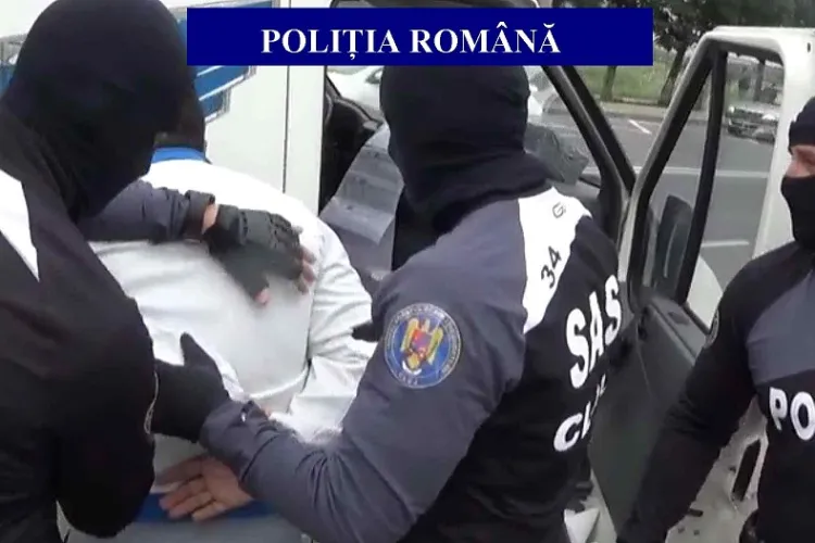Trei tâlhari periculoși prinși de polițiștii de la Biroul Investigații Criminale Cluj-Napoca