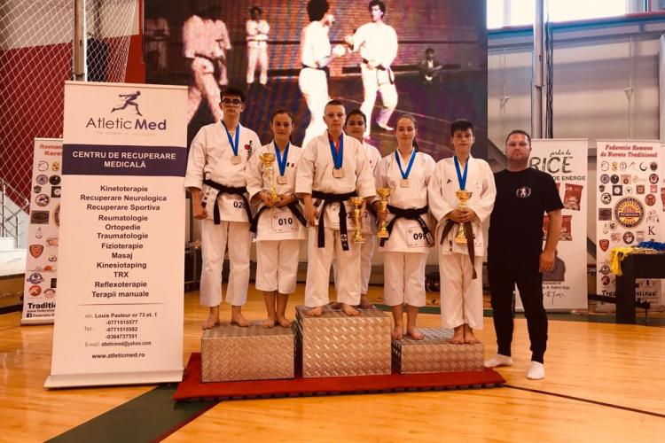 Karatiştii de la Clubul Voința Cluj au avut rezultate bune la Campionatul Național de Karate Tradițional Fudokan