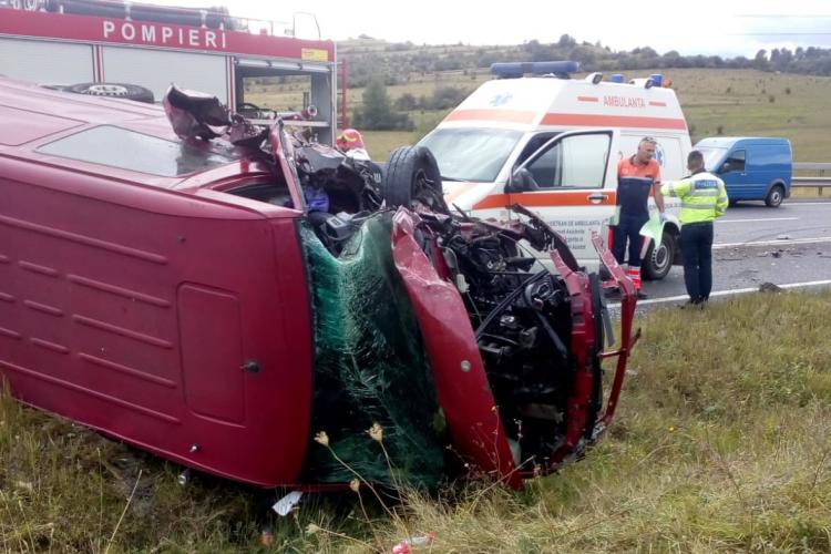 Accident între Păniceni și Izvorul Crișului - FOTO