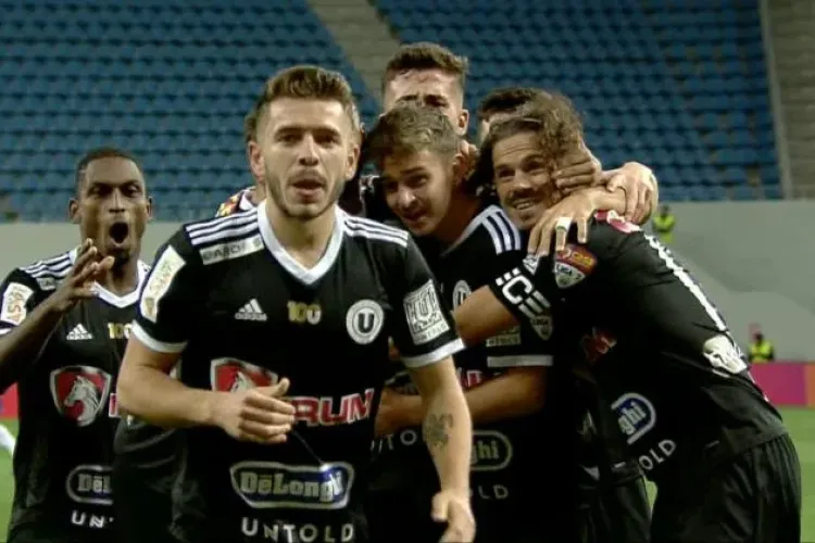 U Cluj a învins FC U Craiova 3-2 și merge mai departe în Cupa României