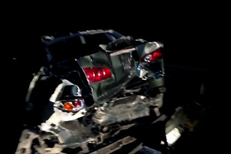 Accident pe Autostrada Transilvania. Patru persoane au fost consultate - VIDEO