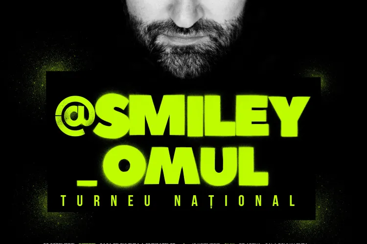 Smiley va susține un concert cât o viață de OM. Vezi când va cânta la Cluj