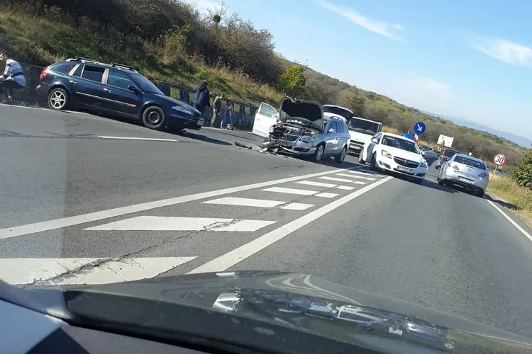 Accident cu victime pe Feleac FOTO