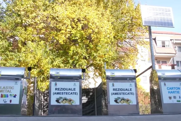 La Cluj-Napoca și gunoiul se aruncă smart. Tomberoanele din Zorilor au cartelă de acces - VIDEO