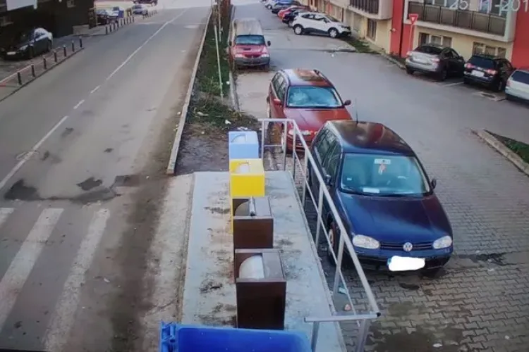 În Baciu s-au montat camere de supraveghere la ghenele de gunoi subterane