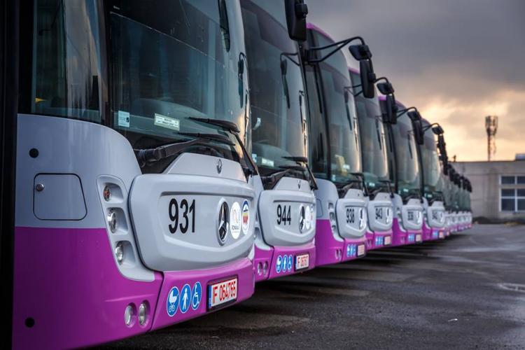 CTP CLUJ: Autobuzele revin la traseul de bază pe Regele Ferdinand, spre Mănăștur
