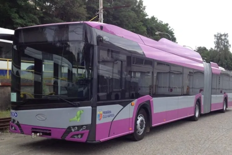 Clujul va pune în funcțiune 21 de troleibuze noi