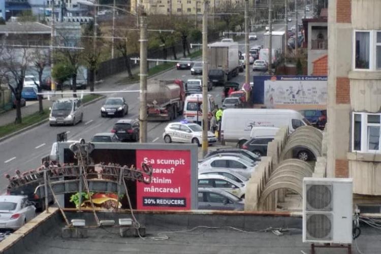 Biciclist rănit grav pe Bulevardul Muncii! L-a lovit un șofer neatent FOTO