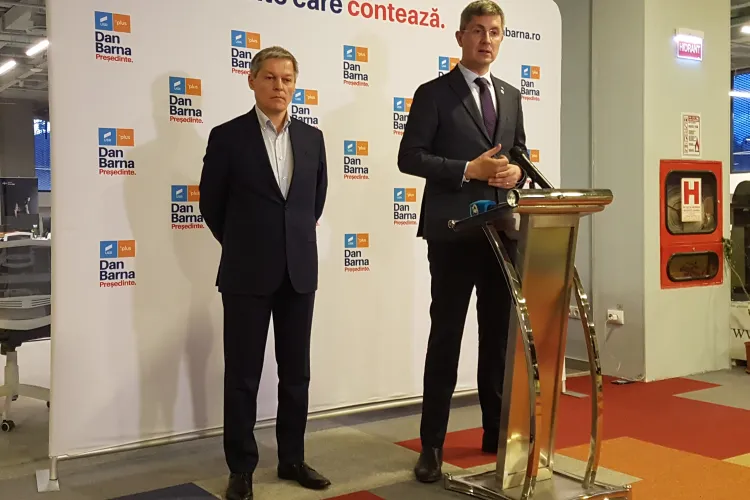 Dan Barna, la Cluj-Napoca: Un tur doi fără PSD este despre o Românie care reușește să lase în urmă coșmarurile trecutului