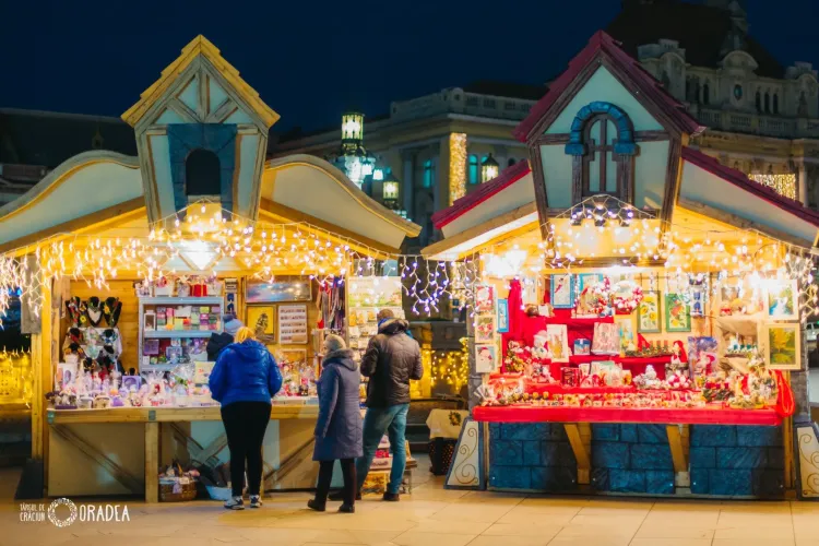 Oradea se pregătește pentru Târgul de Crăciun! Înscrie-te pentru un loc în căsuțe! Preț de la 75 lei/căsuță/zi