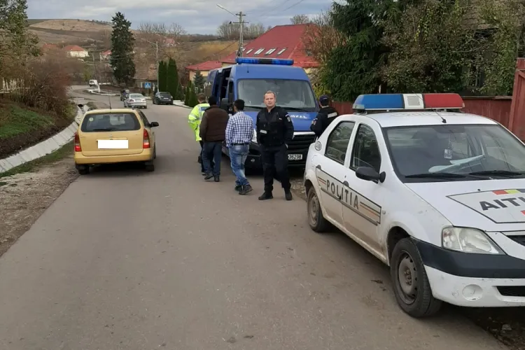 Razie de amploare într-o localitate din Cluj! Câte amenzi au dat polițiștii FOTO