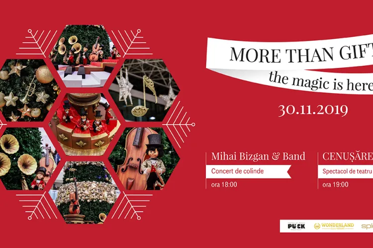 Povești de Crăciun spuse pe note muzicale, la Iulius Mall Cluj