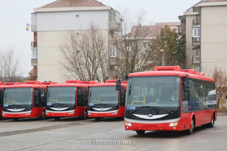 Turda are 20 de autobuze electrice noi. Municipiul va avea companie de transport public - VIDEO