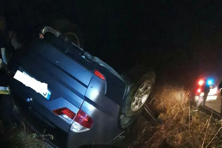 Accident între localitățile Iara și Băișoara - FOTO