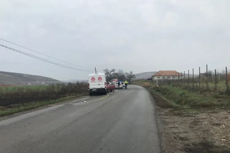 Accident cu multiple victime pe un drum din Cluj. Toți erau pasageri într-un taxi