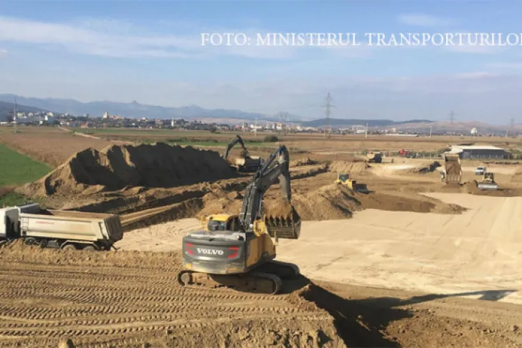 Grevă pe șantierul lotului 2 al Autostrăzii Sebeş-Turda