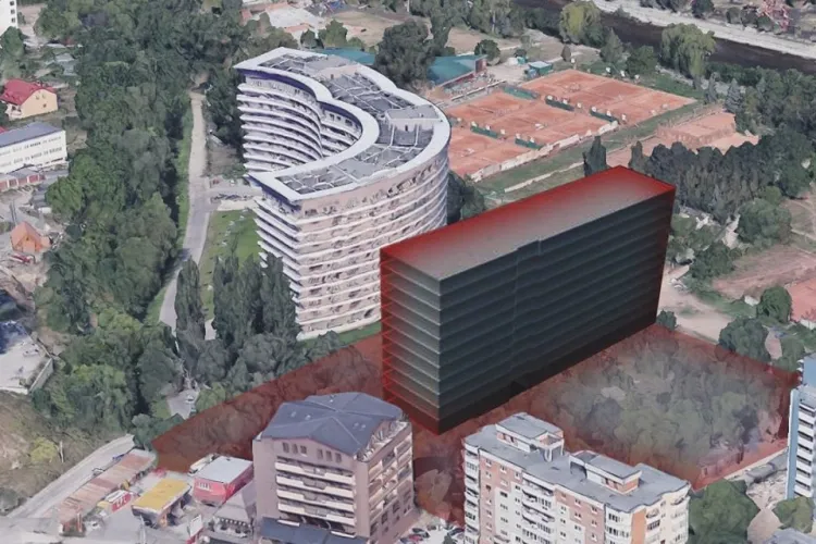 Boc acuzat că autorizează un mastodont pe spațiile verzi ale orașului - FOTO