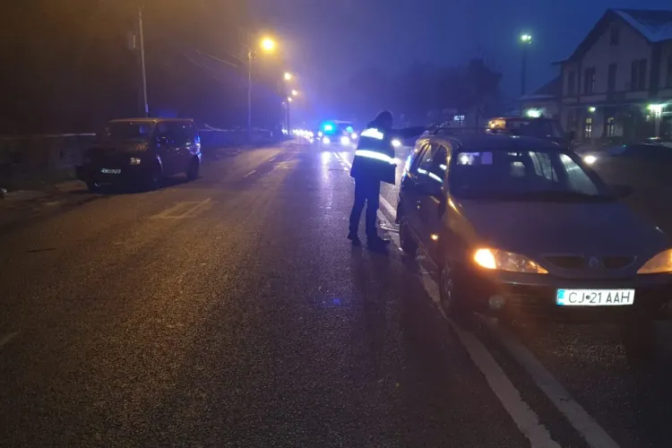 Accident cu victimă la Dej, cauzat de un șofer băut la volan FOTO