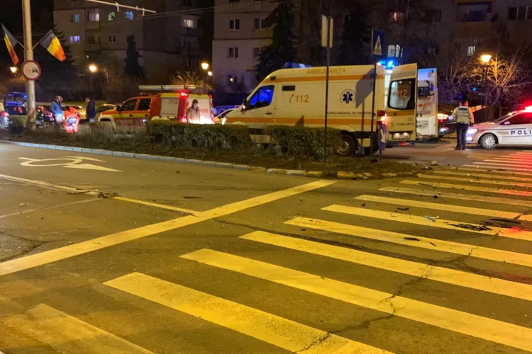 Accident cu trei victime pe strada Fabricii. Unul dintre șoferi era băut FOTO