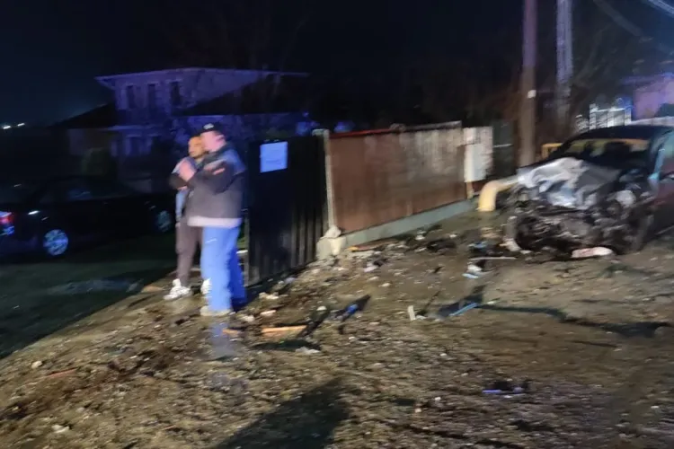 Accident grav la Apahida! Un adolescent de 17 ani a furat o mașină și a făcut ravagii pe drum FOTO