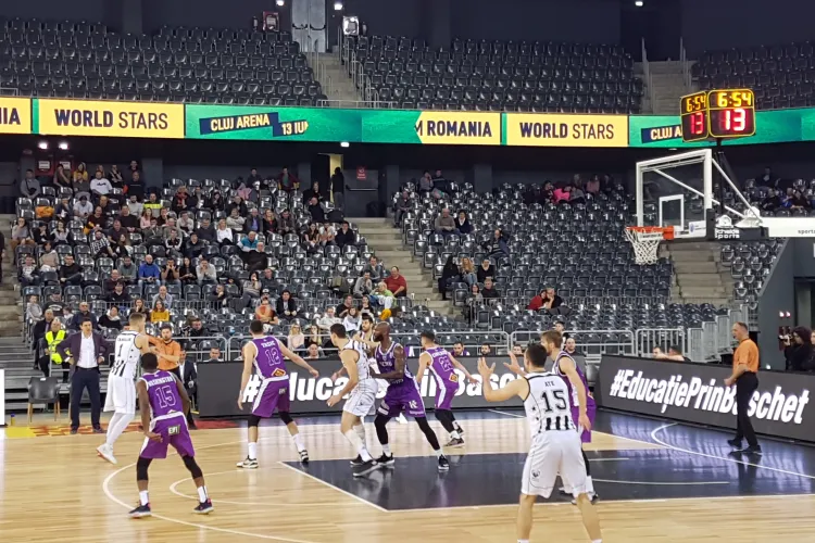 U Banca Transilvania a învins BCM U Pitești, dar jocul nu s-a legat cum ar fi trebuit