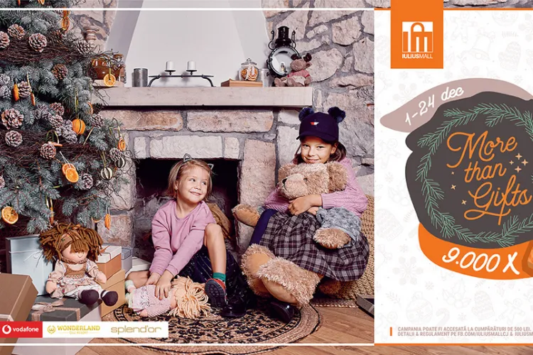 Și tu ești un spiriduș al moșului? Iulius Mall Cluj te premiază cu peste 9.000 de cadouri